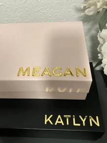 Coffret cadeau de mariage de luxe personnalisable, coffret souvenir personnalisé, cadeaux de réception de mariage, boîte personnalisée, cadeaux de demoiselle d'honneur, cadeaux de mariée, seras-tu ma demoiselle d'honneur ?