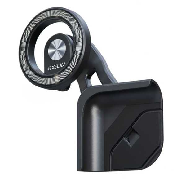 exeliq Tesla Phone Mount Holder , [Super Suction Power] Dashboard Magnetic IPhone Car Mount For /3/S/X Accessories 2025, Foldable Car Holder Compatible With Iphone And More Compatible With IPhone, Android Phone, Gift For Birthday, Family, Friends Car Accessories, Car Phone Holder Compatible With IPhone, Android Phone, Gift For Birthday, Family, Friends
