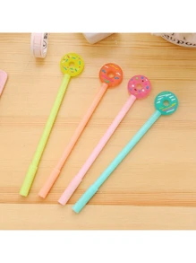 4 stuks/8 stuks 0,5 mm neutrale donutpen met vloeiende en continue inkt, schattig uiterlijk, geschikt om cadeau te doen aan baby's. Kantoor, school, tekenen, student, stiften, schrijfwaren, jongens, meisjes, schoolbenodigdheden. Kinderspeelgoed voor jongens, peuterspeelgoed voor meisjes, schattige pen, speelgoed voor meisjes, meisjesspeelgoed, feestgunsten voor kinderen, kinderprijzen, gummen, donut-feestgunsten, terug naar school.