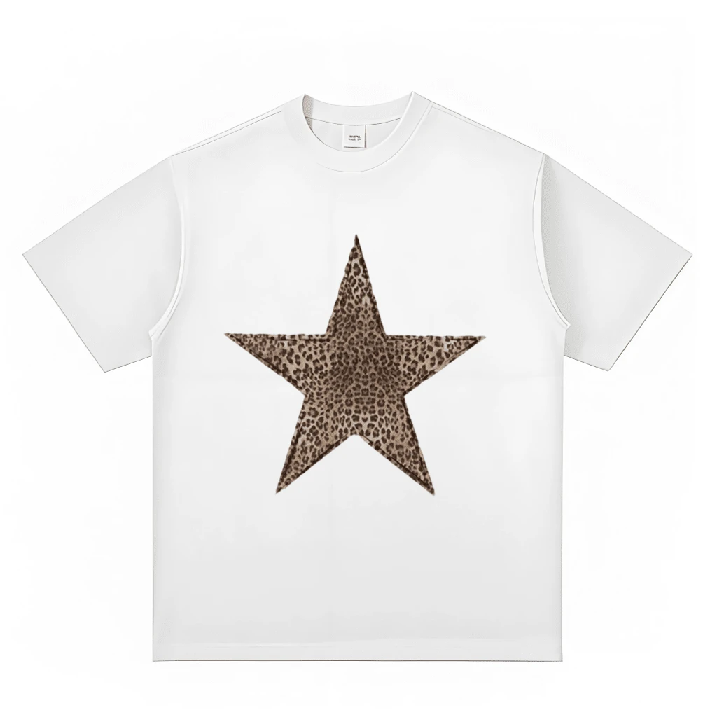 MX | prendas de moda| Camiseta de manga corta holgada con estampado de moda para mujer| Diseño exquisito | Esencial para el verano | Fácil de combinar, muestra tu estilo |mex51 - Blanco - Ver 1