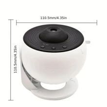GHUSTAR 13-In-1 Galaxy Projector With 13 Film Discs – Planetarium Star Projector, Starry Night Light, Nebula/Celestial Galaxy Projector, Perfect For Bedroom Decor - Black and White - View 7