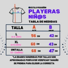 Playera gamer de niño jugadores moda unisex 32 - Negro - Ver 3
