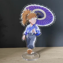 Anime 1pc"Nintama Rantarou" 15cm,Acrylic Display Stand Person Model,Car Key Bag Backpack Small Key Ring Accessories Decor,Id Al-Adjha A Graduation Gift For Friends, Car Accessories Bag Charm Backpack For School