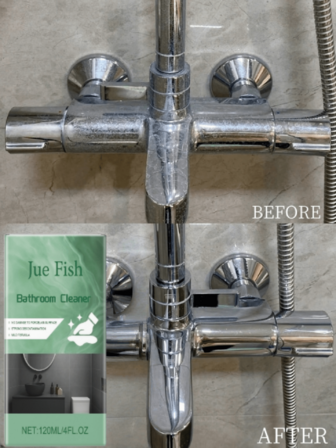 120ml Multi-Purpose Bathroom Cleaner - Grease & Limescale Remover, All-Purpose Spray Cleaning Solution For Home