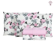 4 Piece Sheet Kit 400 Thread Count Double/Queen/Single With Elastic Band And Pillowcases
