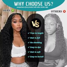 200% 4x4 Jerry Curly Lace Front Wigs Human Hair 200% Density Deep Wave Frontal Wigs Blended Human Hair Transparent Lace Curly Wigs For Women Pre Plucked With Baby Hair Curly Lace Front Wig Human Hair Natural Black Color
