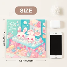 25 Pages Premium Thick Cartoon Coloring Book With Rich Illustrations, Art Sketchbook With Single-Sided Illustrations, Suitable For Adults And Teenagers, Suitable For Relaxation And Creativity, Ideal Gift For Easter, Mother's Day, Halloween, Thanksgiving, Christmas And Other Holiday Parties,Back To School,School Supplies