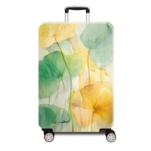 1pc Small Clear Atmosphere Series Printed Pattern, Thickened Suitcase Protective Cover, Thickened Suitcase Accessories, Suitable For Business, Business Trip, Vacation, Travel, Luggage Check-In, Back To School, Add Color To Your Suitcase. Suitable For 20-28 Inch Suitcases. Travel Essentials Travel Accessories Vacation Summer Holiday Bag For School School Accessories School Stuff - Multicolor - View 29