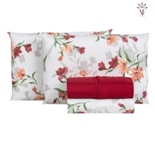 4 Piece Sheet Kit 400 Thread Count Double/Queen/Single With Elastic Band And Pillowcases