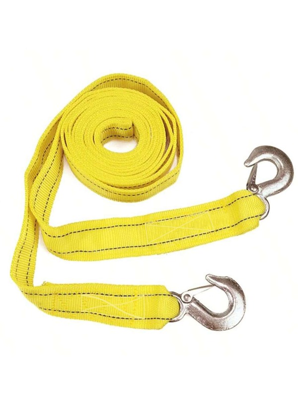 [Sangle de récupération en nylon robuste] Corde de remorquage robuste - Sangle de récupération en nylon avec sac de rangement pour la récupération d'urgence de véhicule