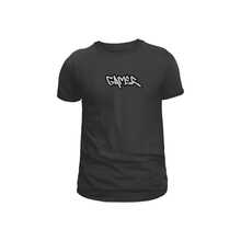 Playera gamer de niño jugadores moda unisex 32 - Negro - Ver 2