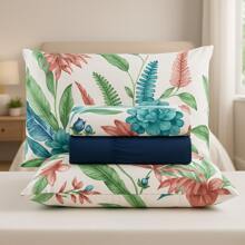 4 Piece Sheet Kit 400 Thread Count Double/Queen/Single With Elastic Band And Pillowcases