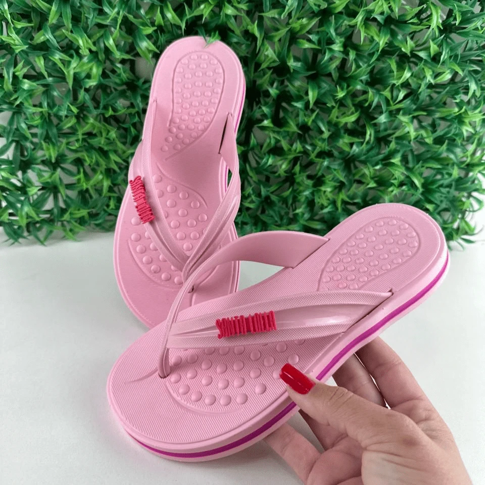Women's Flip Flops Sandal Anatomical Orthopedic Non-Slip New Release - Baby Pink - View 1