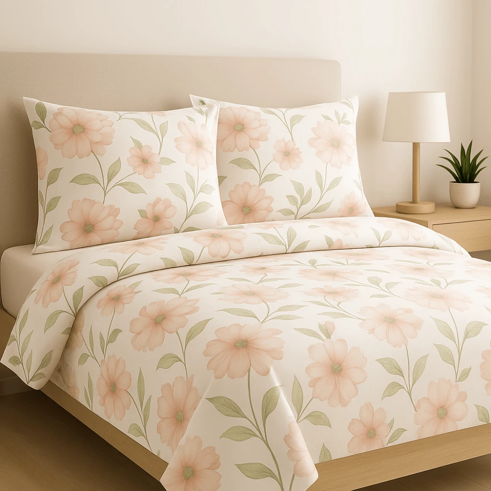 4 Piece Sheet Kit 400 Thread Count Double/Queen/Single With Elastic Band And Pillowcases