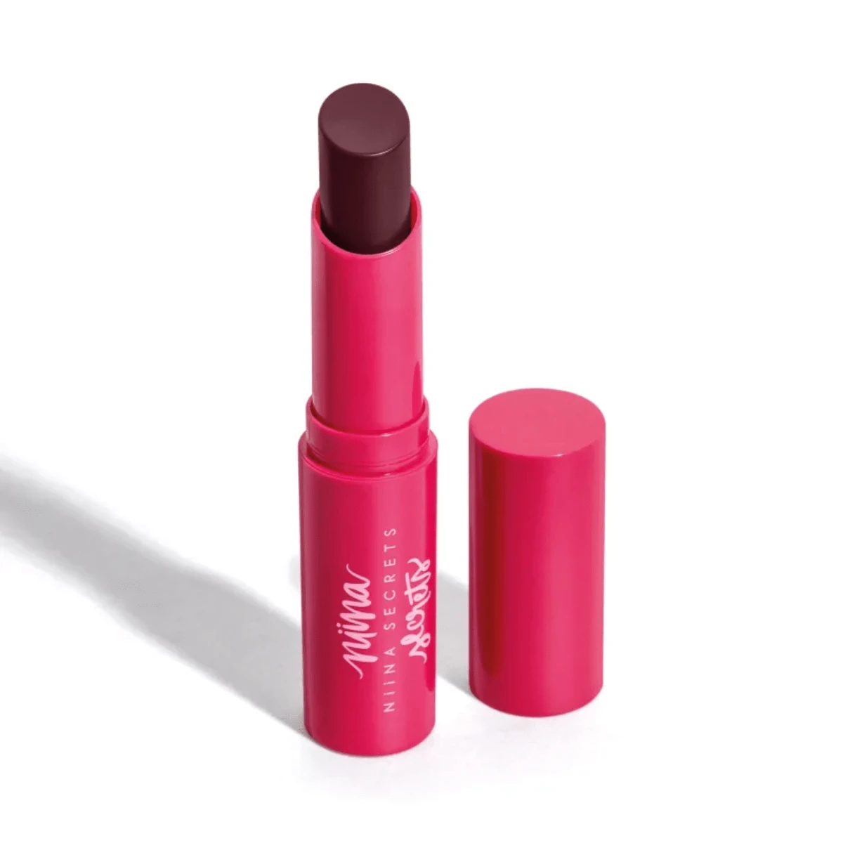 Hidra Balm Niina Secrets Lip Moisturizer 3.2g - Caramel, Pink And Wine Color - Eudora - 酒紅色 - 查看 1