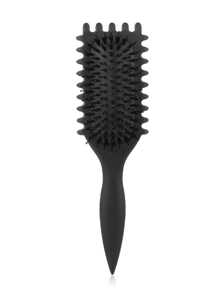 Cepillo definidor de rizos, cepillo para cabello rizado, cepillo de estilo para definir rizos, para peinar y dar forma a los rizos en todos los estilos de cabello para reducir el jalón, cepillo de cabello, peine, herramientas de cabello, productos y accesorios de cabello para barbería, salón de belleza y viaje