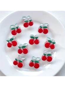 10个装糖果色迷你发夹可爱卡通公主刘海发夹时尚发饰美发爪夹波西米亚风发夹 - 10pcs - 查看 1