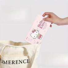 Sanrio 50个装Hello Kitty汽车垃圾袋 - 粉色，迷你塑料垃圾袋，可爱图案，适合旅行和户外活动，女性收纳必备，返校宿舍必备 - 彩色 - 查看 7