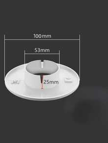 Wall Hole Decoration Cover, Air Conditioning Hole Decorative Cover, Hole Sealing Cover, A/C Hole Cover, With Cover, Concealment - Optional Specifications - View 12