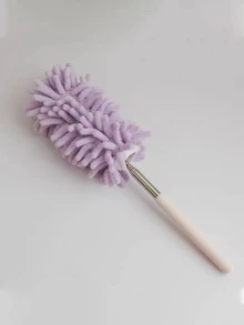 迷你汽车除尘刷，可伸缩弯曲的超细纤维除尘工具，适用于家居和汽车内饰清洁 - 聚酯纤维材质