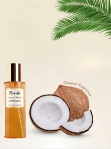 Roxelis 1 Bottle 100ml Coconut Vanilla Fragrance Mist, Air Freshener, Portable Fragrance Spray, Refreshes Air, Long-Lasting Scent, Suitable For Living Room, Bathroom, Hotel, Christmas, Valentine's Day Gift
