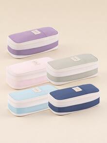 1pc Multifunctional Pencil Case Pouch Kawaii Large Capacity Organizer Pen Box Storage Bag For Girls Back To School Supplies Accessories Stationery,Back To School,School Supplies,Pencil Pouch,School Bag