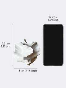 1 件珊瑚花瓶家居装饰 - 现代陶瓷花瓶 - 波西米亚风花瓶家居装饰雕塑作品适用于咖啡桌书架客厅