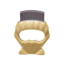Shell Comb Cat Comb Pet De-Fluffing Comb Cat Dog Cleaning Massage Comb