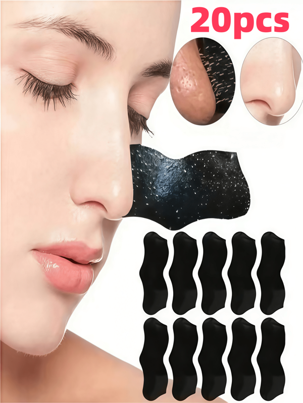 Outil de soin de la peau pour rétrécir les pores et éliminer les points noirs et les boutons, nettoyer et restaurer la membrane nasale, rafraîchissant et transparent, aide à réduire l'excès de sébum dans le nez, utilisé pour nettoyer les points noirs et les pores bouchés, convient aux hommes et aux femmes, convient pour les cadeaux de Noël et les cadeaux de vacances.