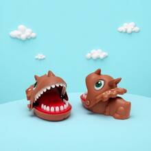 Articol nou: Dinozaur triunghiular - Jucărie amuzantă de dinozaur care își mușcă degetele și își scoate dinții, Recuzită de glumă, Joc de petrecere, Jucărie de ameliorare a stresului, Jucărie interactivă, Jucărie de joc