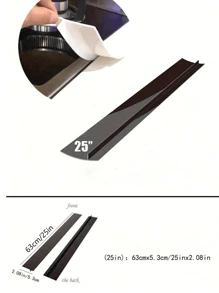 2pcs Silicone Kitchen Gap Sealing Strips | Heat & Oil Resistant, Creates A Perfect Barrier For Hard-To-Clean Gaps Around Your Stove, Cooktop Or Countertop. Essential For Christmas & Halloween