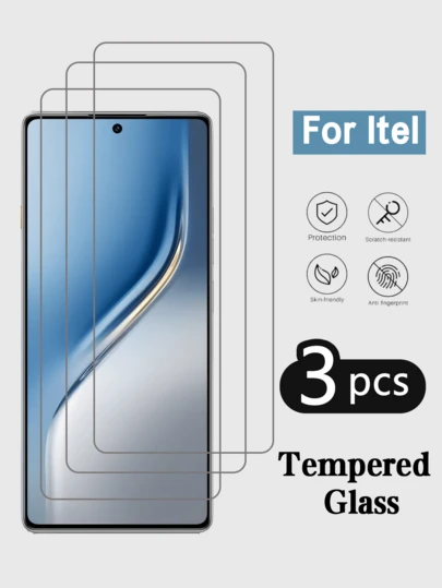 Tempered Glass Screen Protector For Transsion Zeno 10, 9H Hardness, Anti-Scratch, Fingerprint Resistant, Easy Installation, Great Value Waterproof Shockproof Anti-Fall Anti-Fall Full Cover