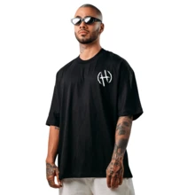 PLAYERA DE HOMBRE ANTISOCIAL, corte recto, 100% algodon, ANTISOCIAL, SOCIAL, CLUB - Blanco - Ver 2