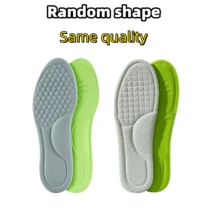 Đế giày khử mùi thể thao mềm mại thoải mái khi chạy bộ thoáng khí hấp thụ sốc cho bàn chân nam nữ miếng lót đế giày - Xám - Xem 6