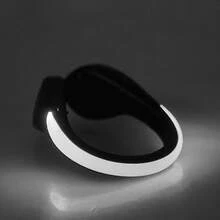 1 件 LED 鞋夹灯，闪光鞋带灯，夜间明亮照明，易于安装