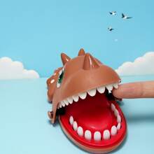 Articol nou: Dinozaur triunghiular - Jucărie amuzantă de dinozaur care își mușcă degetele și își scoate dinții, Recuzită de glumă, Joc de petrecere, Jucărie de ameliorare a stresului, Jucărie interactivă, Jucărie de joc