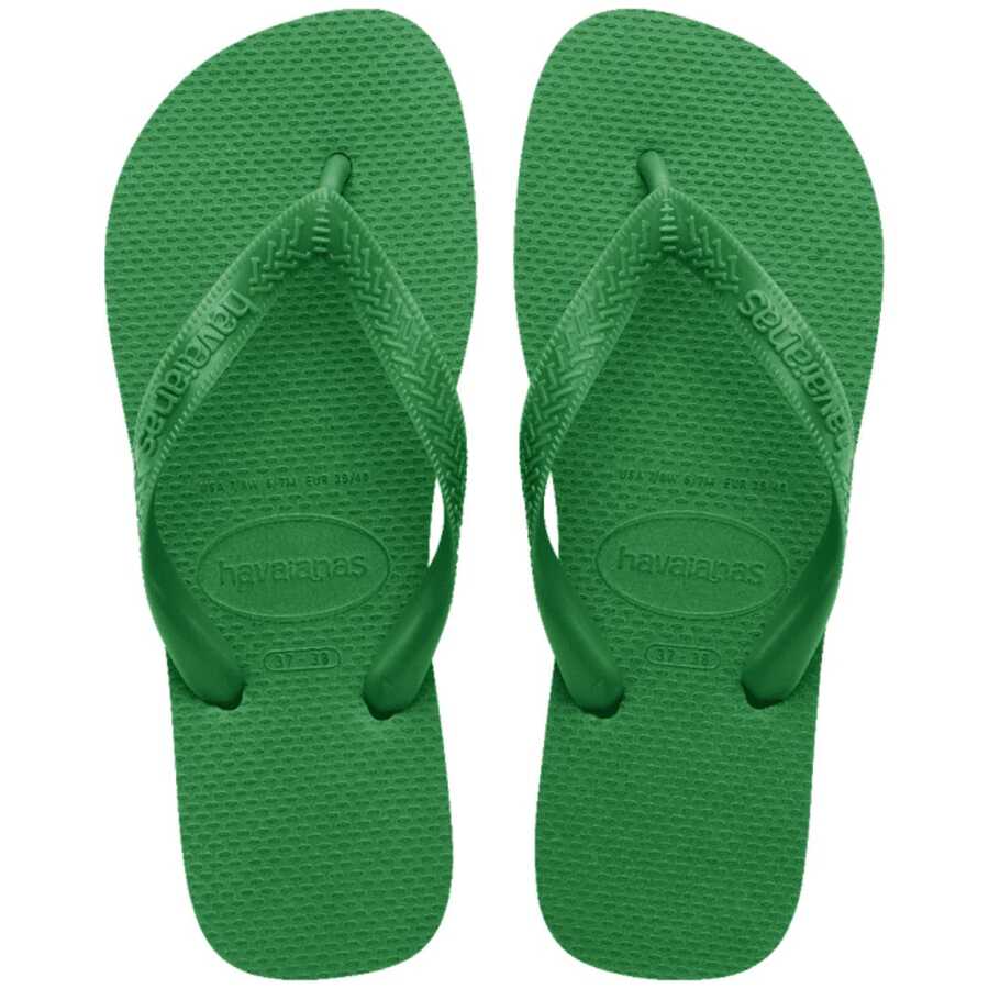 Havaianas Flip Flops For Women And Men Original New Release All Colors And On  Unisex Flip Flop Top. Simple Elegant Cute Home - 綠色 - 查看 1