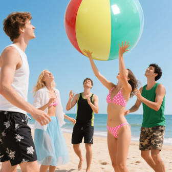 8pcs Inflatable Water Balls, Suitable For Pool Party, Beach Party, Group Games