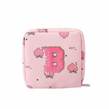 字母图案卫生巾收纳袋，女性卫生棉条收纳袋，卫生巾旅行收纳袋，便携式化妆口红袋，大容量防水月经袋，便携式旅行收纳袋，学习用品收纳袋，零钱包，笔袋，女孩现金袋，用于存放卫生巾和护垫，化妆品收纳，是女孩外出必备，化妆品收纳包，化妆包，梳妆台，化妆包，旅行必备，收纳袋，旅行必备，梳妆配件，小型化妆包，大容量，大型化妆包，圣诞礼物，旅行，送给女性的旅行必备礼物，收纳袋，手拿包/小手提包，化妆品收纳包，化妆刷架，迷你收纳袋，大容量收纳袋，送给女性的礼物，圣诞礼物，送给女性的礼物创意，化妆包，旅行必备 - 彩色 - 查看 15