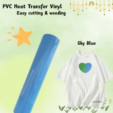 1 Roll, PVC Heat Transfer Vinyl Material, Size 30.5x60cm/30.5x102cm, Iron-On DIY, Suitable For T-Shirts, Easy To Cut And Smooth Surface, Embroidery Patch Iron-On Heat Transfer Patch, Applicable For Jackets, Clothing, Backpacks, Jeans, T-Shirts, Etc. - Multicolor - View 21