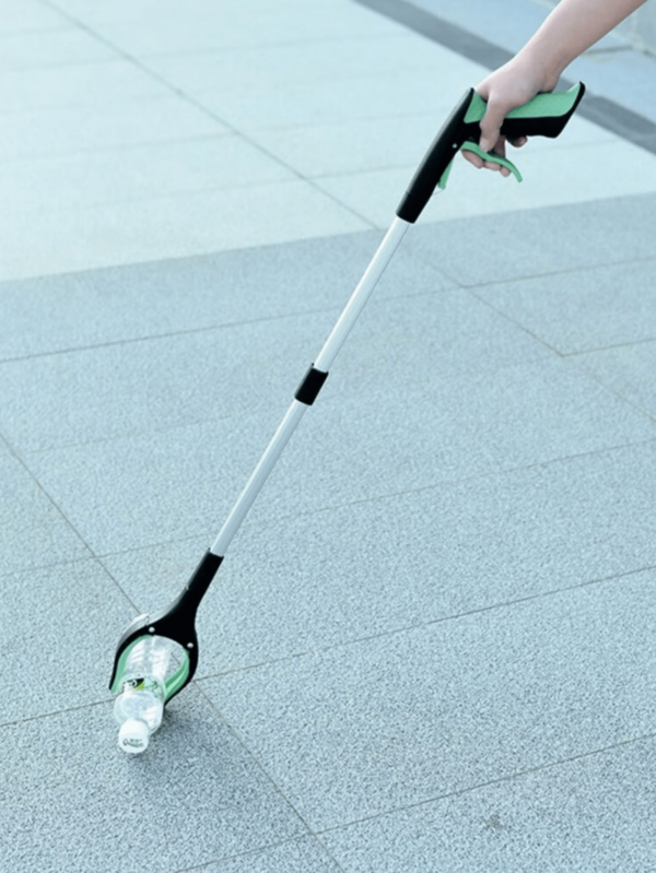 32-Zoll Schwerlast Müll-Greifer mit 360° rotierendem Magnetkiefer, leichtes Design | ergonomischer farbiger Griff, geeignet für den Außen- und Hausgebrauch, Reinigungswerkzeug für Senioren, - faltbarer Greifer und ausziehbarer Greifer, ideales Geschenk für Rekonvaleszenz, batteriefrei