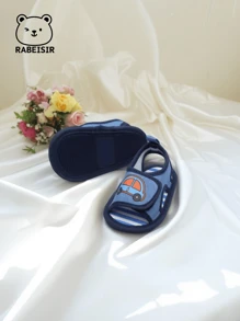 RABEISIR Infant Walking Sandals With Soft Car Patterned Soles, Breathable And Non-Slip, Suitable For Daily & Vacation Wear, Spring/Summer Style