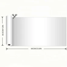 1 Roll, PVC Heat Transfer Vinyl Material, Size 30.5x60cm/30.5x102cm, Iron-On DIY, Suitable For T-Shirts, Easy To Cut And Smooth Surface, Embroidery Patch Iron-On Heat Transfer Patch, Applicable For Jackets, Clothing, Backpacks, Jeans, T-Shirts, Etc. - Multicolor - View 3