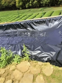 1pc PVC Heavy Duty Waterproof Pool Liner 2m X 2m, 2m X 3m, Black Pond Liner, Heavy Duty Sealing Membrane, Pond Membrane, Swimming Pool Membrane, Garden Pond Tarpaulin, Multipurpose Black Plastic Film For Fish Ponds, Fountains, Water Gardens And Waterfalls - Black - View 7