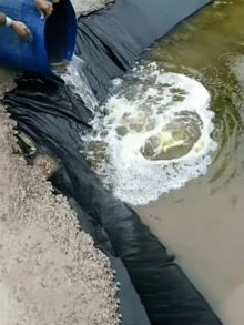 1pc PVC Heavy Duty Waterproof Pool Liner 2m X 2m, 2m X 3m, Black Pond Liner, Heavy Duty Sealing Membrane, Pond Membrane, Swimming Pool Membrane, Garden Pond Tarpaulin, Multipurpose Black Plastic Film For Fish Ponds, Fountains, Water Gardens And Waterfalls - Black - View 6