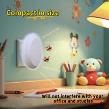 防蚊夜灯，超声波驱蚊，静音驱蚊驱虫。插电使用，节能低耗，可24小时使用。适用于卧室、客厅、餐厅、厨房、办公室、书房、公寓等场所。物理驱蚊，无污染，全家适用。 - 英規插(220-240V) - 查看 5