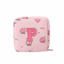 字母图案卫生巾收纳袋，女性卫生棉条收纳袋，卫生巾旅行收纳袋，便携式化妆口红袋，大容量防水月经袋，便携式旅行收纳袋，学习用品收纳袋，零钱包，笔袋，女孩现金袋，用于存放卫生巾和护垫，化妆品收纳，是女孩外出必备，化妆品收纳包，化妆包，梳妆台，化妆包，旅行必备，收纳袋，旅行必备，梳妆配件，小型化妆包，大容量，大型化妆包，圣诞礼物，旅行，送给女性的旅行必备礼物，收纳袋，手拿包/小手提包，化妆品收纳包，化妆刷架，迷你收纳袋，大容量收纳袋，送给女性的礼物，圣诞礼物，送给女性的礼物创意，化妆包，旅行必备 - 彩色 - 查看 48