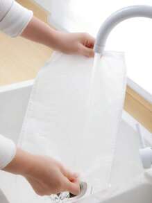 3 Bolsas de filtro de tela, bolsa de filtro multifuncional blanca moderna y reutilizable