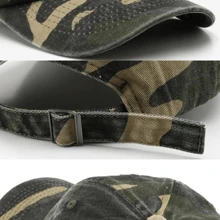 1 Piece American Street Style Customized Camo Baseball Cap, Unisex, UV Protection, Washed, Personalized Text/Name Embroidery, Adjustable Sun Hat, Suitable For Outdoor, Street, Travel, Camping, Vacation, Graduation, Wedding, Autumn, Gift For Dad, Boyfriend, Groomsman, Family, Coworker, Kids