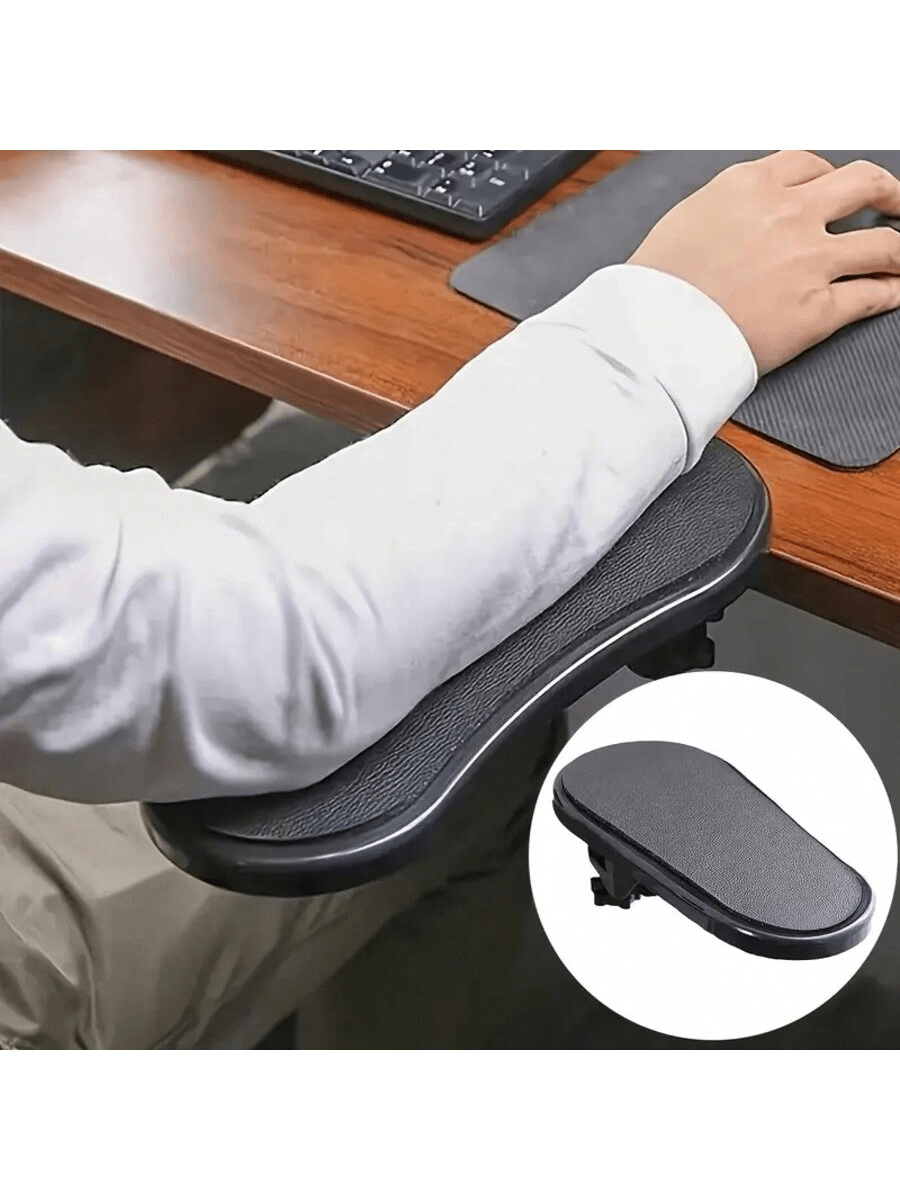 1pc Computer Desk Arm Rest Support, Computer Desk Arm Rest Extender, Relief Stress And Pain, Home Office Supplies, Suitable For Elbow, Keyboard And Mouse